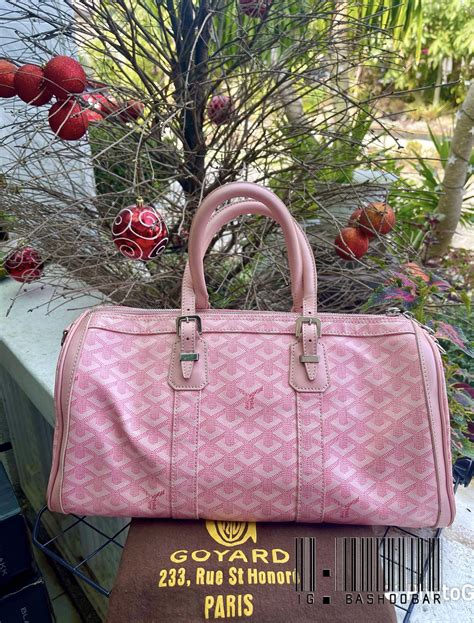 Goyard 2008 sakura Pink crosiere 35 Bag Japan Exclusive SZ:OS